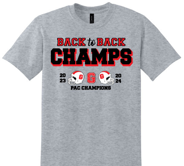 Back to Back Champs Apparel